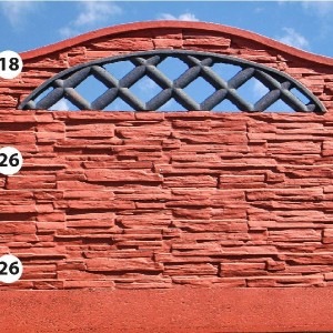 Ogrodzenia betonowe 26